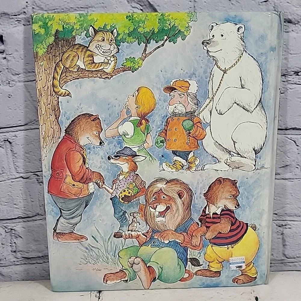 Vtg 1978 The ANIMAL STORYBOOK Illustrated by Robert Frank Platt & Munk
